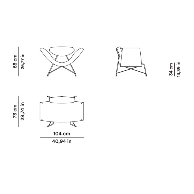 Кресло Tacchini Reversível - фото-4 | interior market