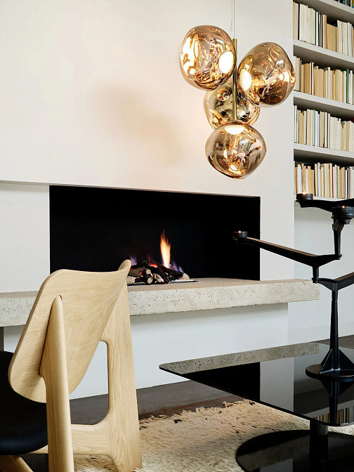 Потолочный светильник  Tom Dixon Melt Mini Chandelier - фото-2 | interior market