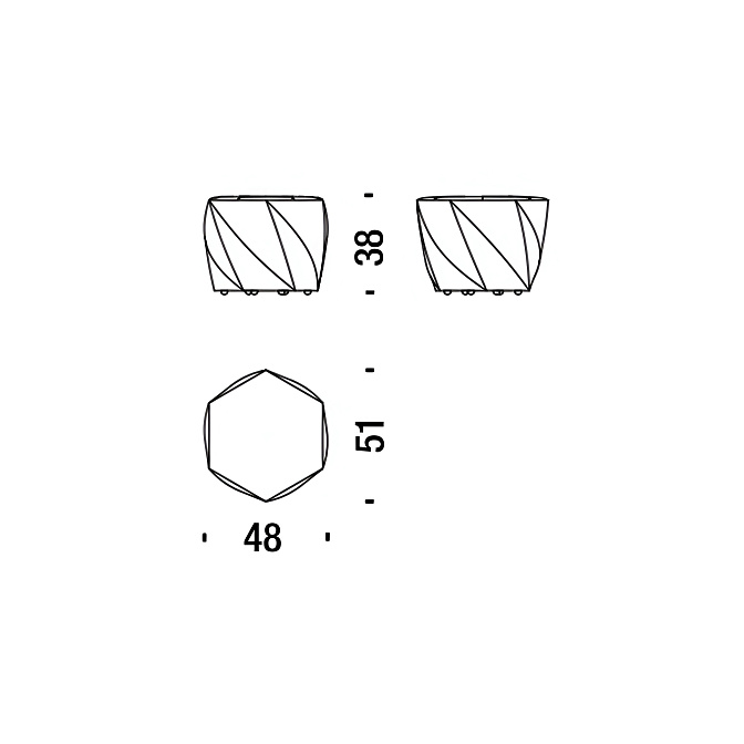 Пуф Moroso Brook - фото-3 | interior market