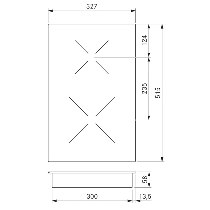 Индукционная варочная панель BORA CKFI стеклокерамическая - фото-2 | interior market