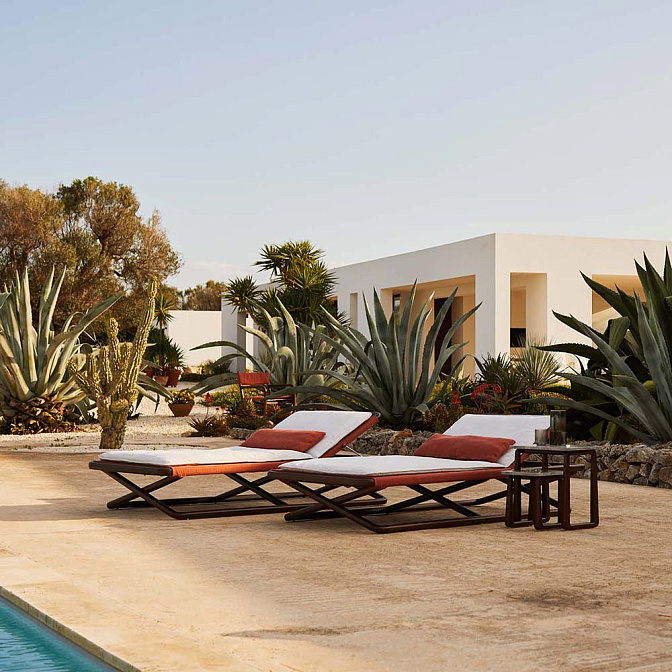 Шезлонг Exteta Sunbed - фото-7 | interior market