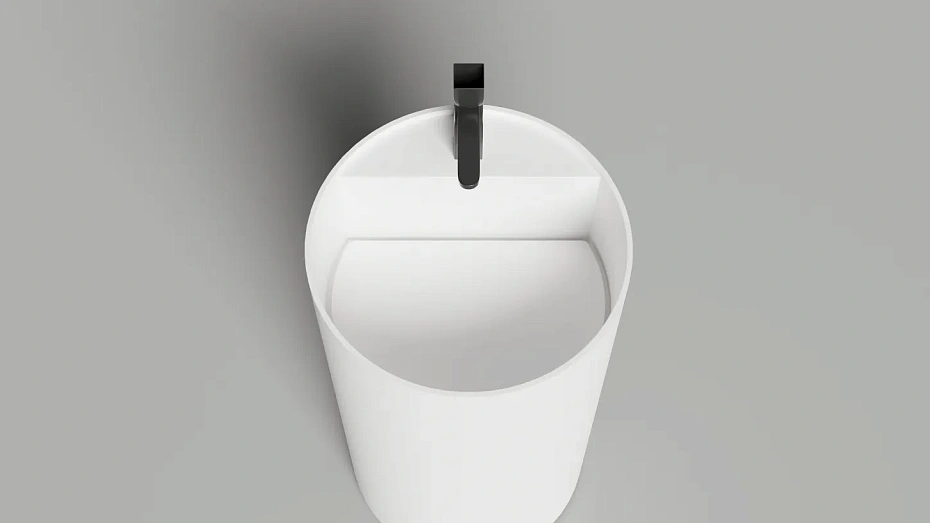 Раковина напольная матовая SALINI ARMONIA ROUND TOP 01 - фото-3 | interior market