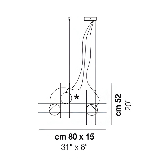 Потолочный светильник  Vistosi PLOT FRAME - фото-3 | interior market Потолочный светильник  Vistosi PLOT FRAME - фото-3 | interior market