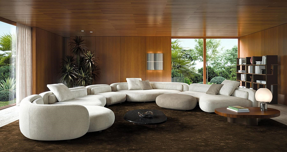 Модульный диван Minotti Bézier - фото-1 | interior market