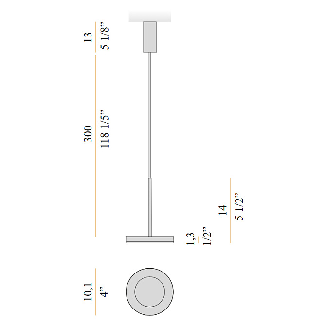 Потолочный светильник Panzeri Bella - фото-3 | interior market