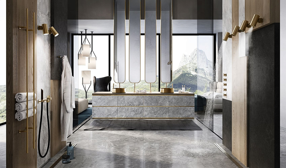 Верхний душ Gessi SPOTWATER TRAME - фото-4 | interior market