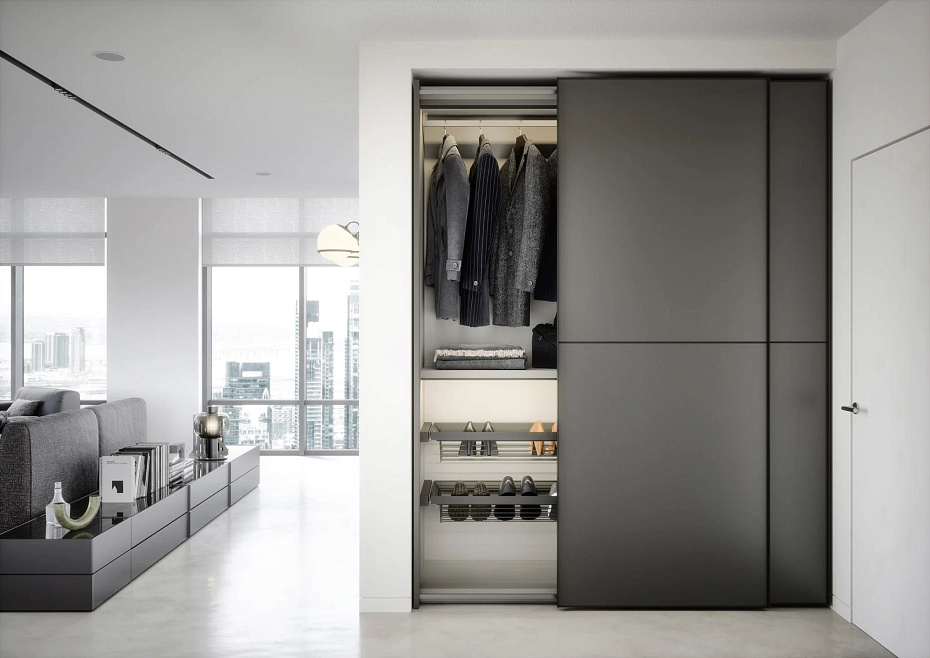 Шкаф в спальню Novamobili DOVER - фото-3 | interior market