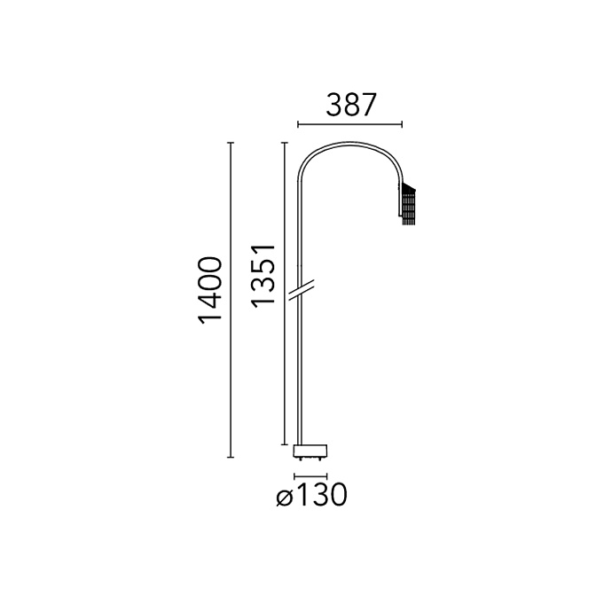 Уличный светильник  Flos Caule Bollard Nest 3 - фото-6 | interior market