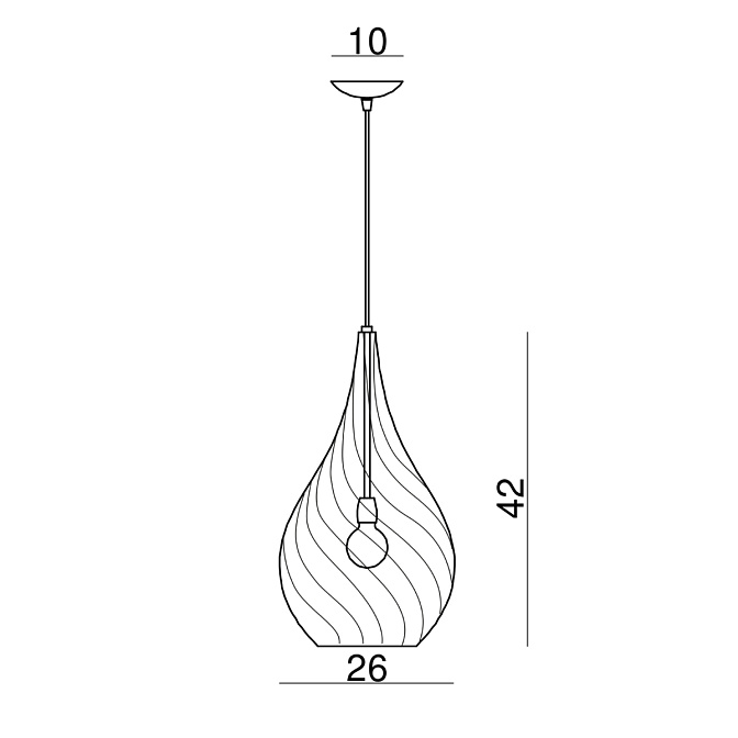 Потолочный светильник  CANGINI&TUCCI LACRIMA - фото-4 | interior market