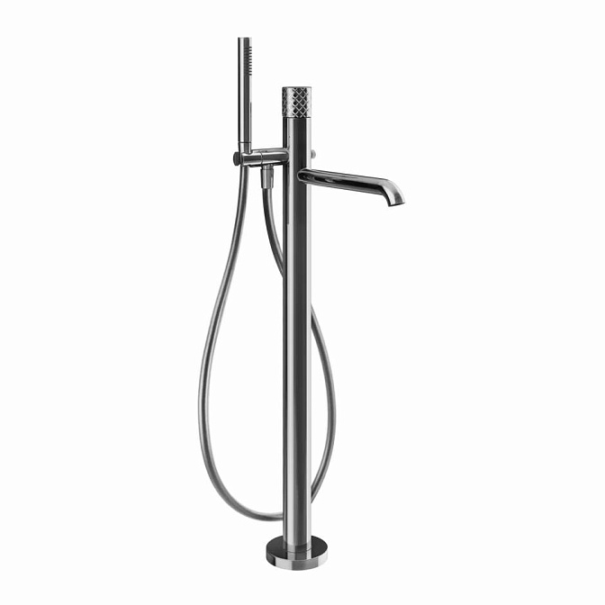 Напольный смеситель Gessi HABITO INTRECCIO - фото-1 | interior market