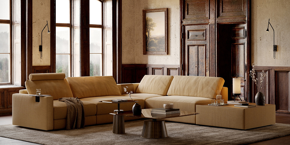 Модульный диван Domkapa EDWARD - фото-2 | interior market