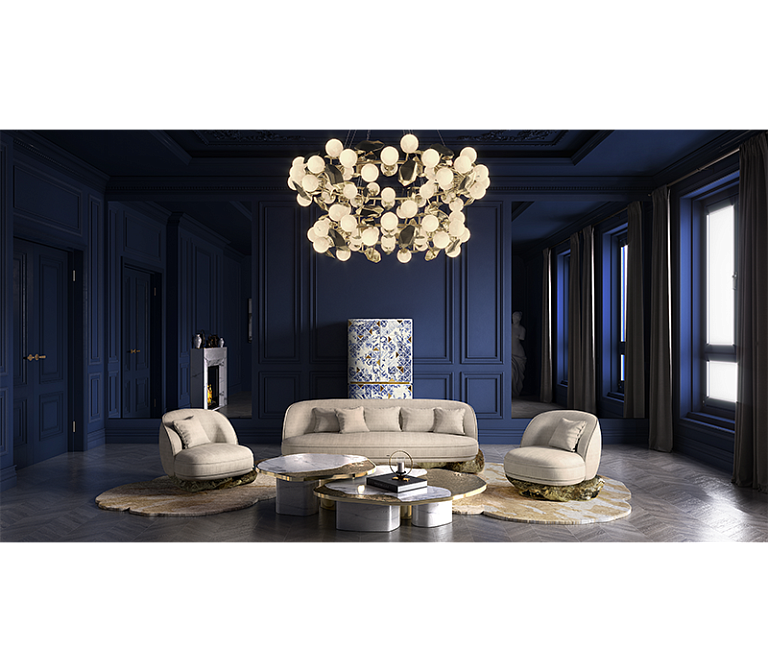 Журнальный столик Boca do Lobo Ophelia Calacatta Marble Center Table - фото-6 | interior market