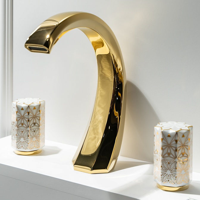 Смеситель для раковины THG Nihal porcelaine - фото-1 | interior market