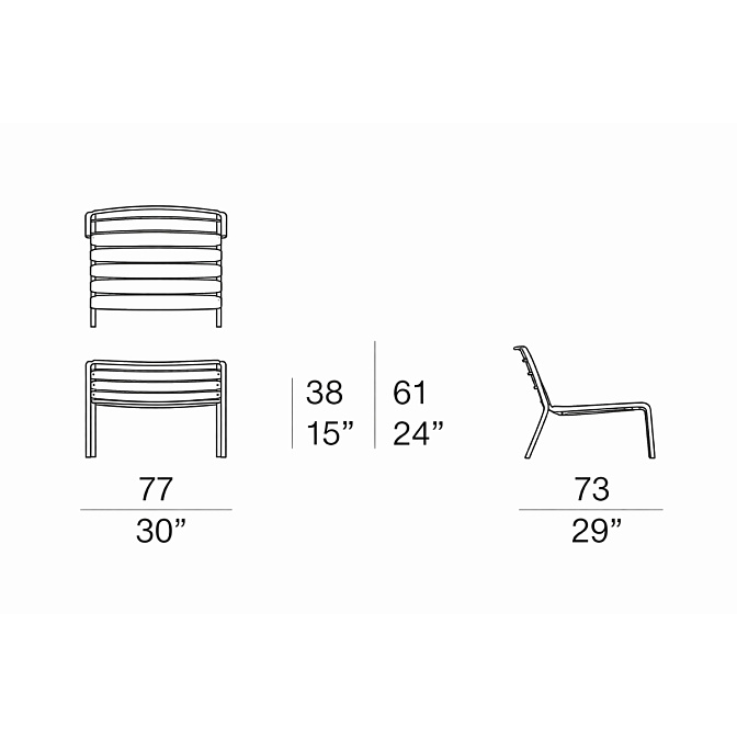 Кресло для улицы Paola lenti Elba - фото-5 | interior market