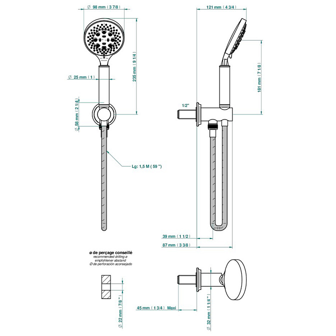 Встраиваемый смеситель THG  - фото-2 | interior market