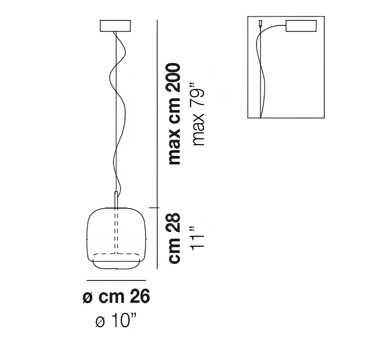 Потолочный светильник  Vistosi JUBE - фото-3 | interior market