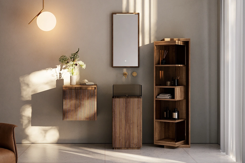 Комплект мебели с раковиной Artelinea PLISSE’ COLLECTION - фото-2 | interior market