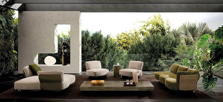 Диван для улицы Minotti Saki Outdoor - фото-3 | interior market
