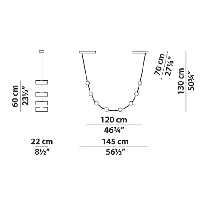Потолочный светильник  Baxter Wave - фото-2 | interior market