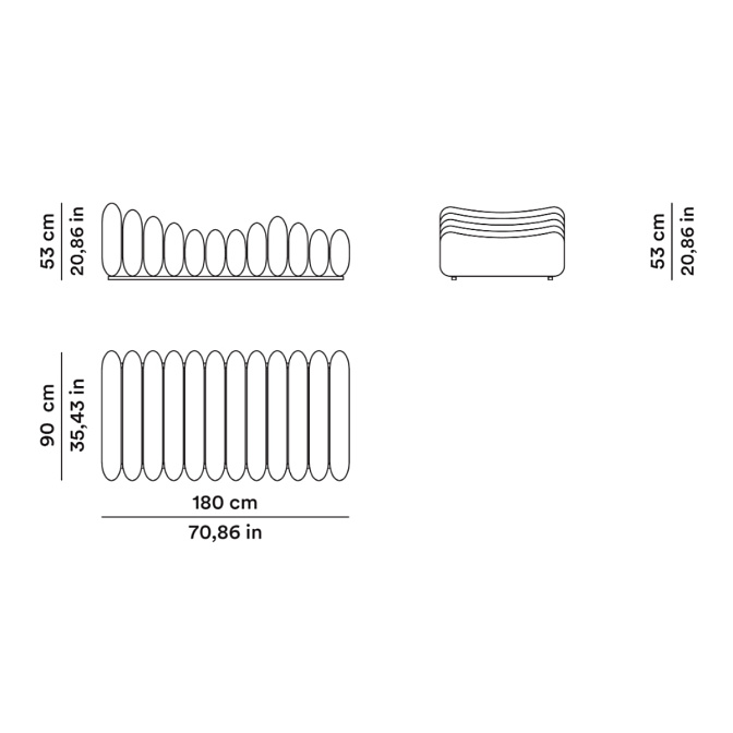 Кушетка Tacchini Additional System - фото-4 | interior market Кушетка Tacchini Additional System - фото-4 | interior market