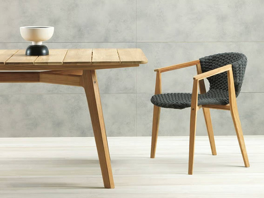 Обеденный стул для улицы Ethimo Knit - фото-4 | interior market