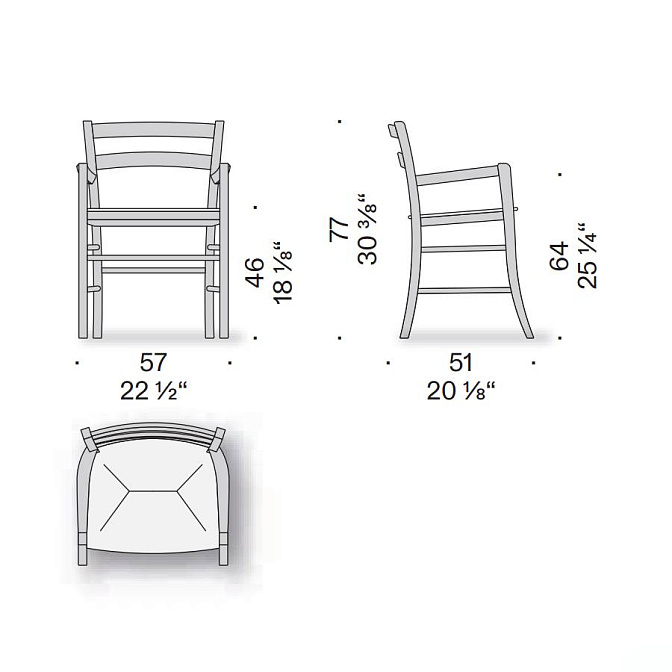 Стул De Padova MAROCCA - фото-3 | interior market