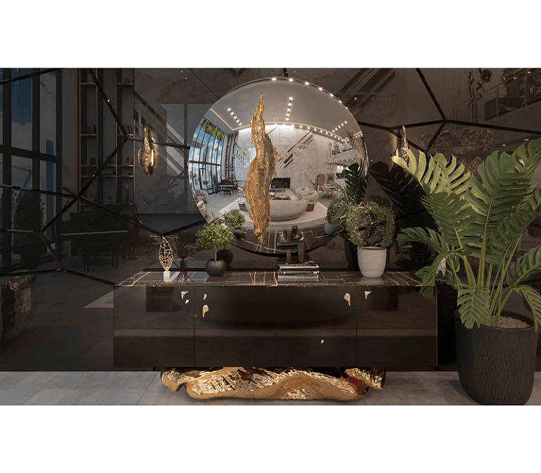Зеркало интерьерное Boca do Lobo Lapiaz Mirror - фото-6 | interior market