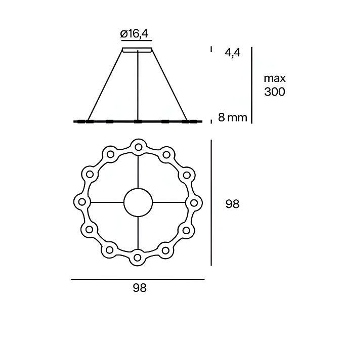 Потолочный светильник  Lumen Center FLAT RING - фото-3 | interior market