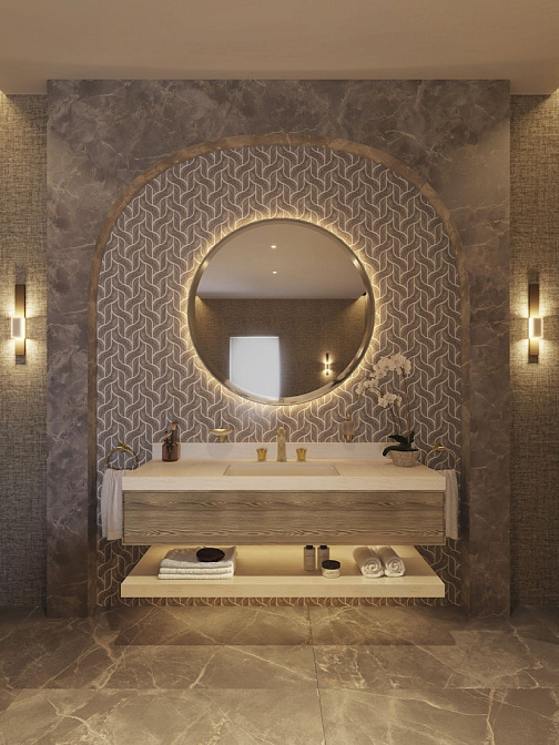 Смеситель для раковины THG MILLE NUITS-CLEAR CRYSTAL - фото-3 | interior market