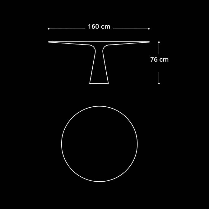 Стол для улицы Neutra LEAF - фото-2 | interior market
