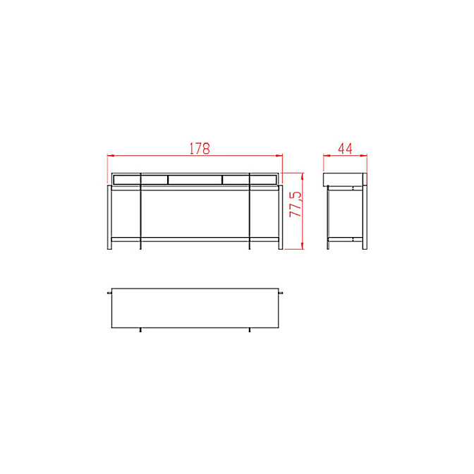Консоль  JNL Sirine - фото-4 | interior market