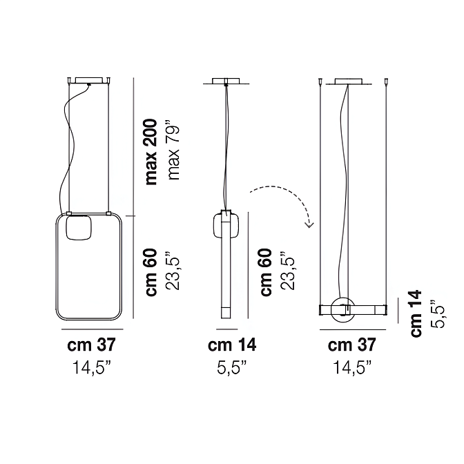 Потолочный светильник  Vistosi Groove - фото-3 | interior market
