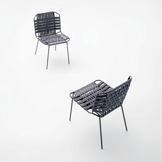 Стул для улицы Paola lenti Telar - фото-2 | interior market