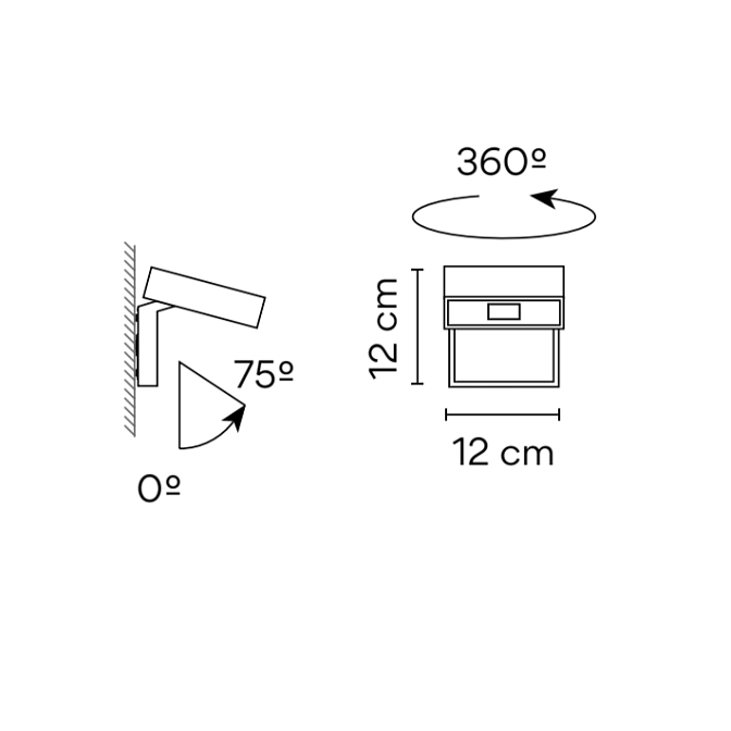 Бра Vibia ALPHA - фото-4 | interior market