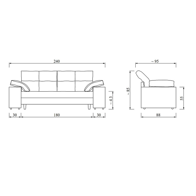 Диван Classicon Lota - фото-3 | interior market