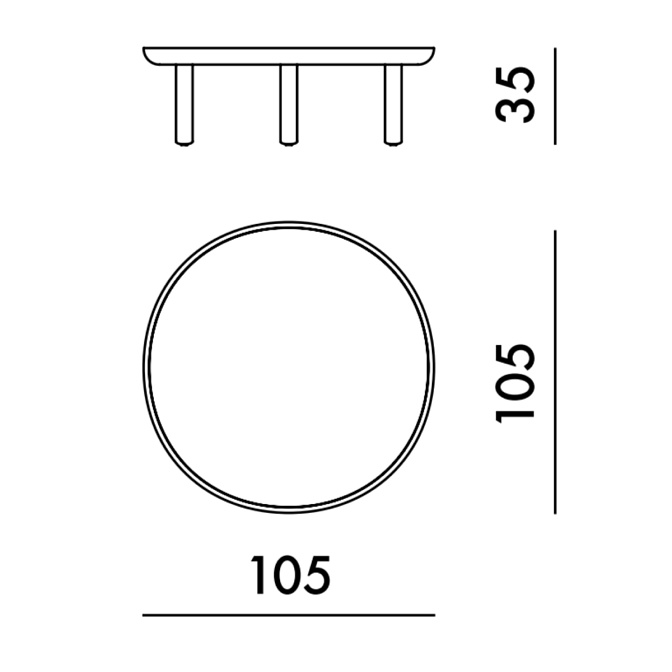 Кофейный столик Kartell K-top - фото-4 | interior market