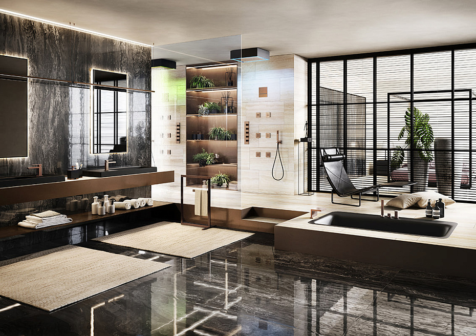 Верхний душ Gessi AFILO - фото-3 | interior market