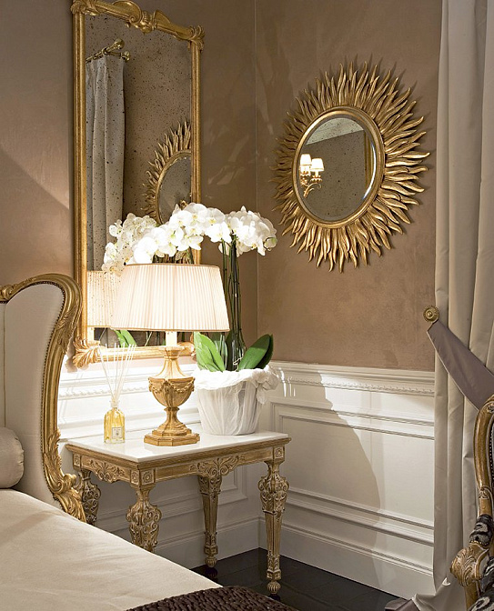 Зеркало интерьерное Roberto Giovannini MIRROR FRAME SUN SHAPE - фото-2 | interior market