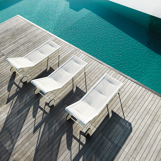 Шезлонг для улицы Knoll 1966 - фото-2 | interior market