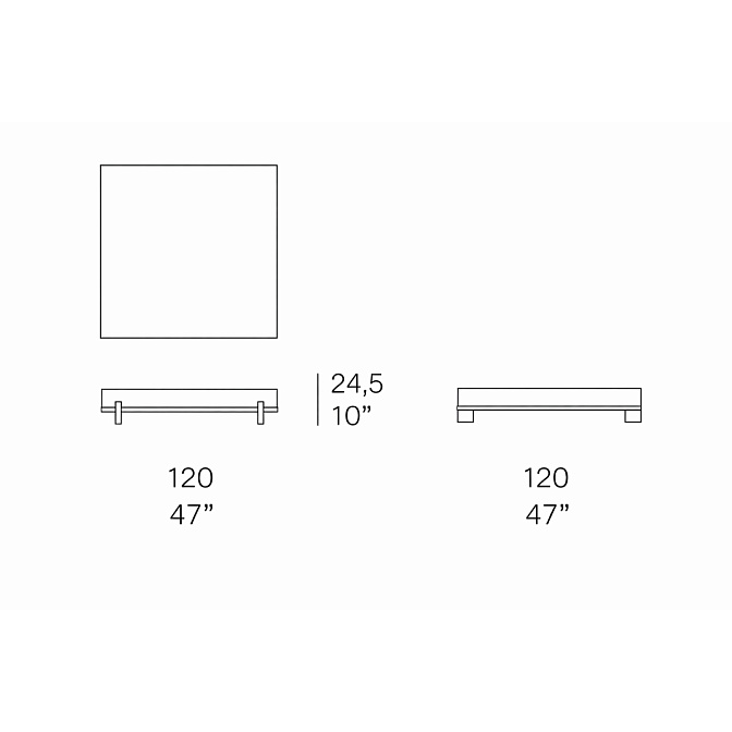 Стол Paola lenti Palinsesto - фото-5 | interior market