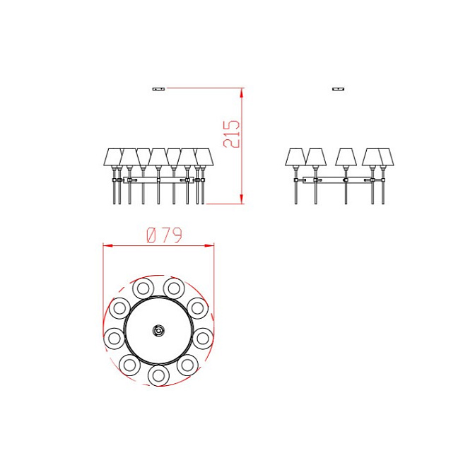 Потолочный светильник  JNL Los Angeles - фото-3 | interior market