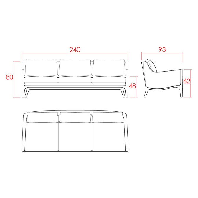 Диван JNL Jules & Jim - фото-3 | interior market