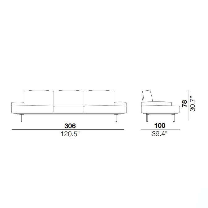 Диван Cierre VOGUE - фото-3 | interior market