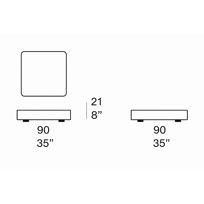 Журнальный столик Paola lenti Cove - фото-5 | interior market