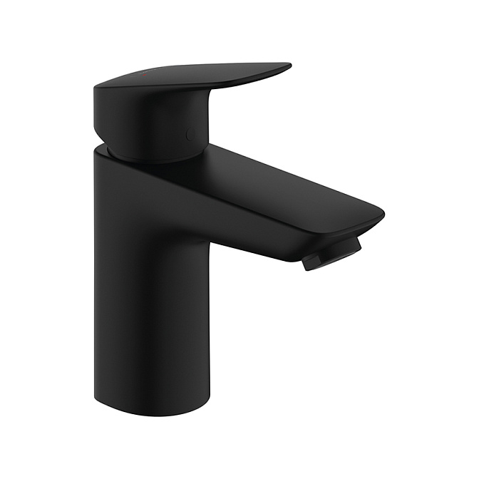 Смеситель для раковины, Hansgrohe, Logis, цвет-черный матовый - фото-1 | interior market