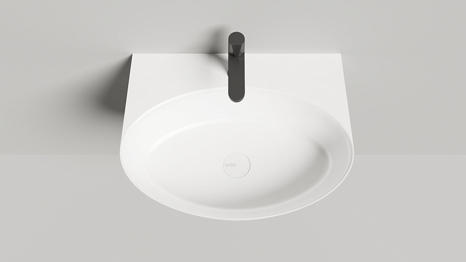 Раковина подвесная матовая SALINI ALDA WALL 02 - фото-4 | interior market