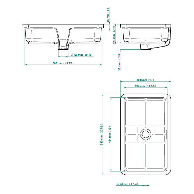 Раковина встраиваемая THG  - фото-3 | interior market