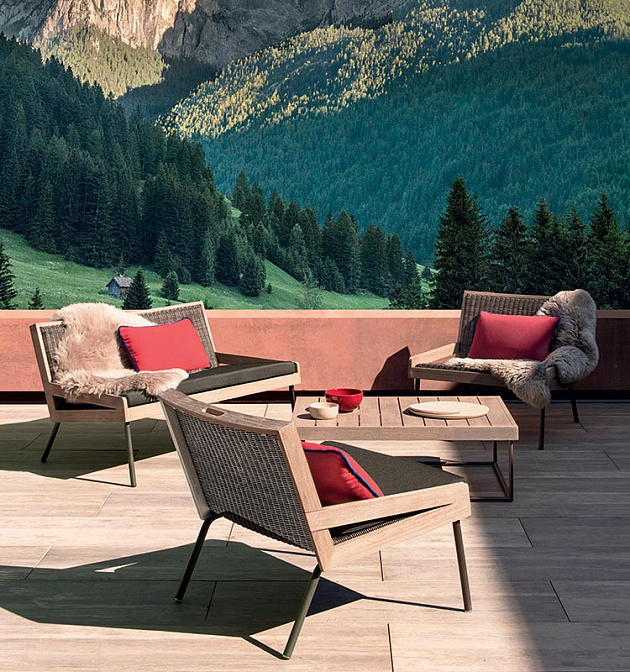 Кресло для улицы Ethimo Allaperto Mountain Etwick - фото-6 | interior market