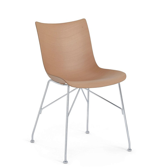 Обеденный стул Kartell P/Wood - фото-2 | interior market