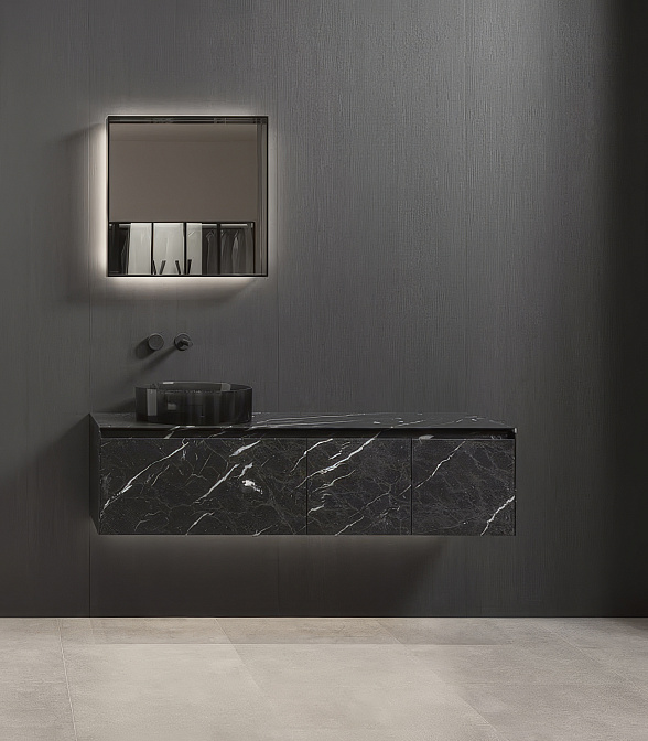 База под раковину подвесная с внутренней LED подсветкой 3000K ANTONIO LUPI PANTAREI_STONE - фото-2 | interior market